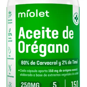 Aceite de oregano 150 capsulas